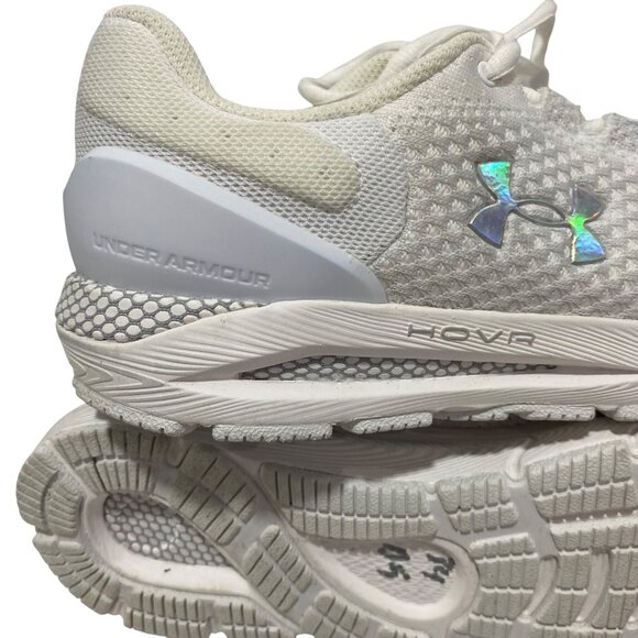 Under Armour HOVR Sonic 4 White Running Shoes Size 11 Mens Lightweight NWOT - Picture 5 of 10